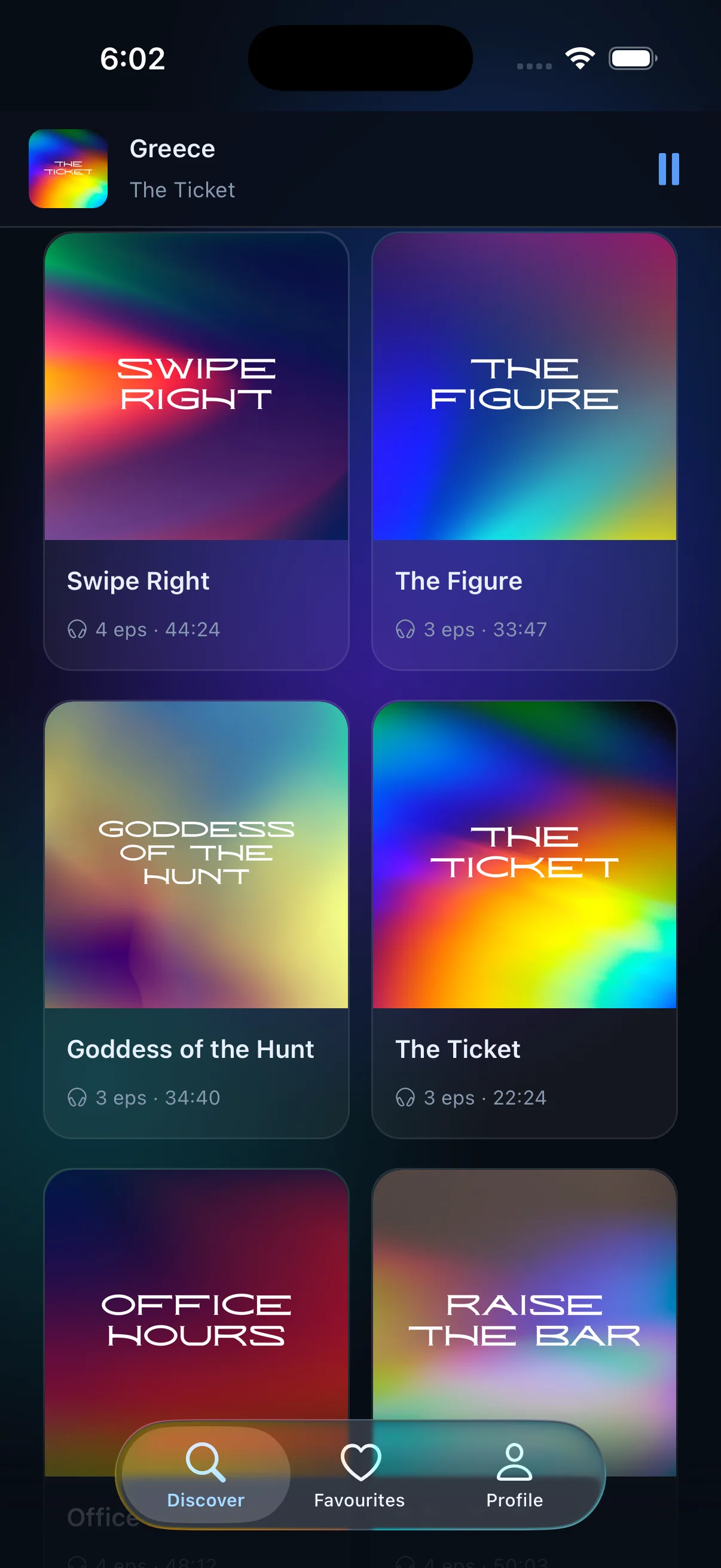 Original series screen